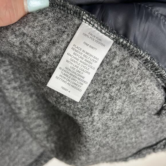 Liz Claiborne Women’s Short Sleeve Coat Wrap Charcoal XXL NWT *missing belt* - Picture 12 of 12